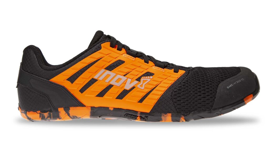 Inov-8 Bare-xf 210 V2 Mens Training Shoes Black/Orange Australia (OUPYIN973)